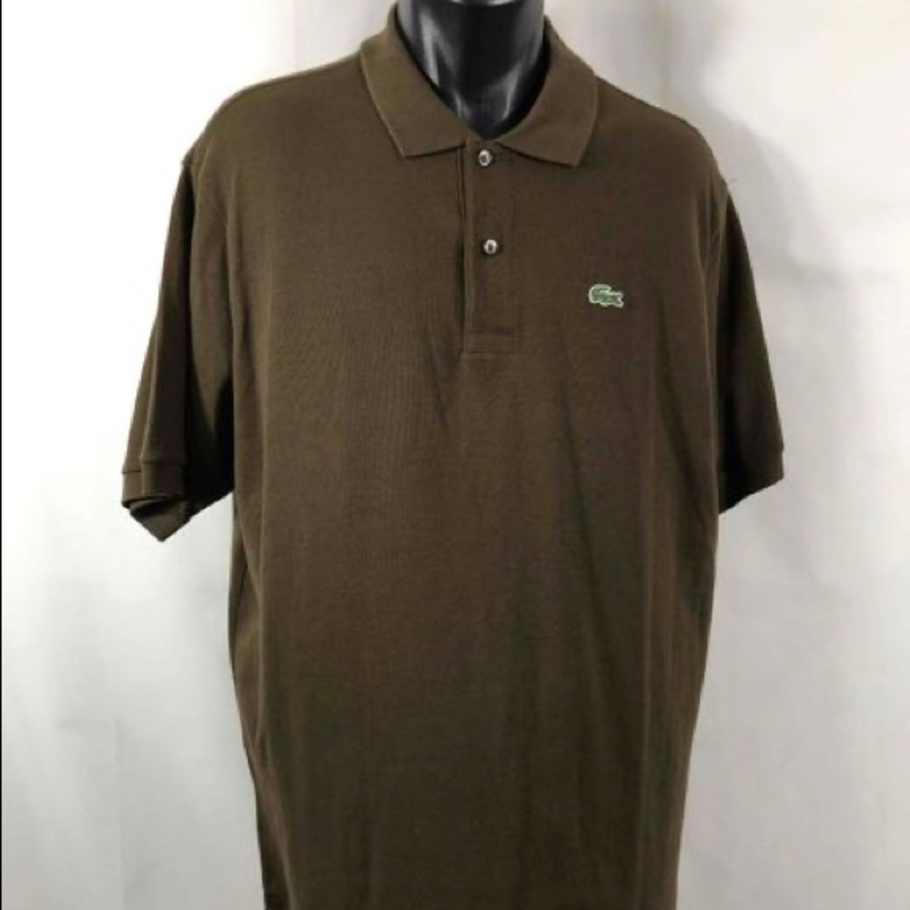 Men’s Lacoste Small Logo - Brown Polo
